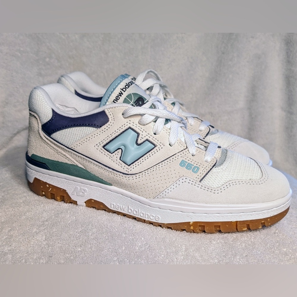 New Balance 550 Sea Salt/White Fog